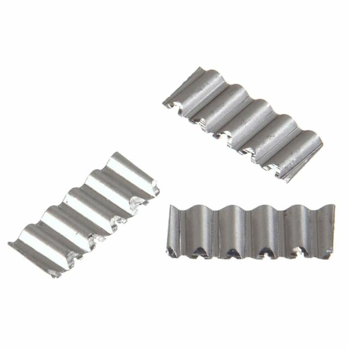 Corrugated, Joint Fasteners, 5 Gauge, 3/8In, 30Pk