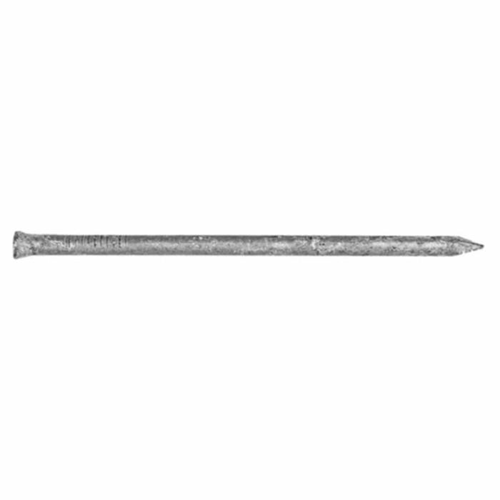 Deep Countersunk Head, Casing Nails, Diamond Point, 16D, Hot Dip Galvanized, 10 Gauge, 3-1/2In, 50Lb