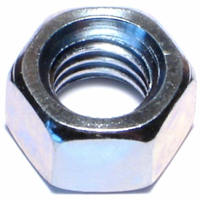 Finished, Hex Nut, Steel, 3/8In, 633Pk