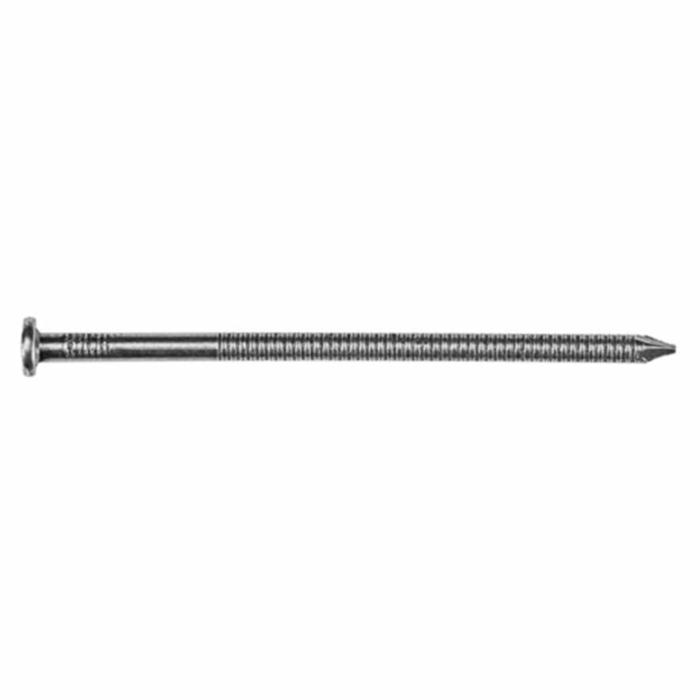 Flat Head, Polebarn Nails, 60D, Galvanized, 7 Gauge, Sharp Point, 6In, 50Lb