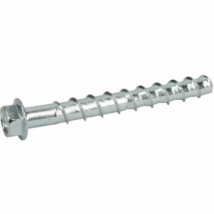 Hex Head, Sheet Metal Screw, Full Self Drilling, Steel, 10In X 3/4In, 100Pk