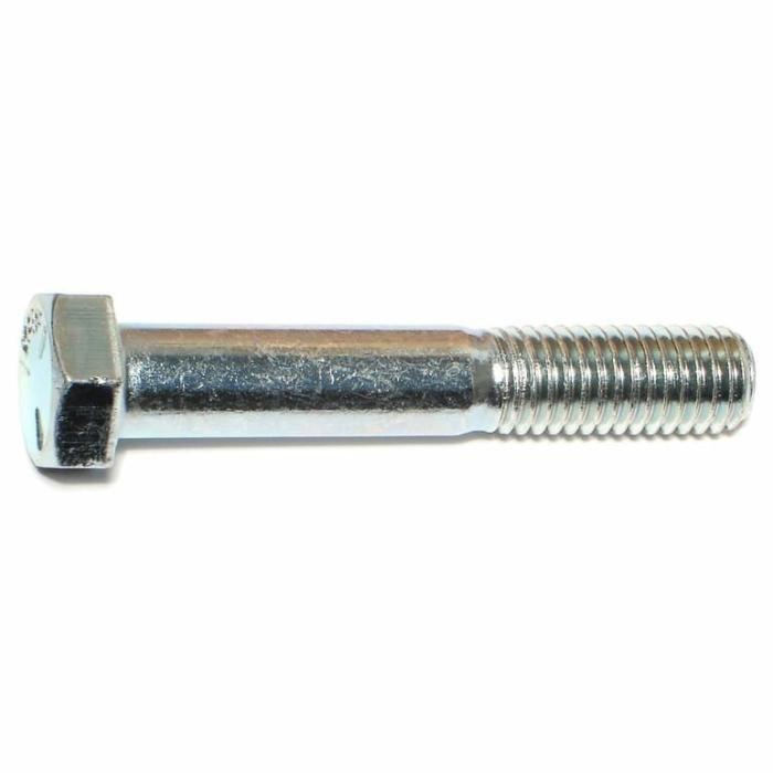 Hex Head Cap, Hex Bolt Screw, Course Thread, Steel, 1/2-13In X 3In, 1Pk