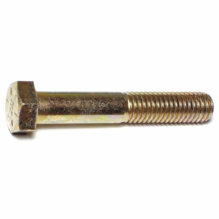 Hex Head Cap, Hex Bolt Screw, Course Thread, Steel, 1/2-13In X 3In, 25Pk