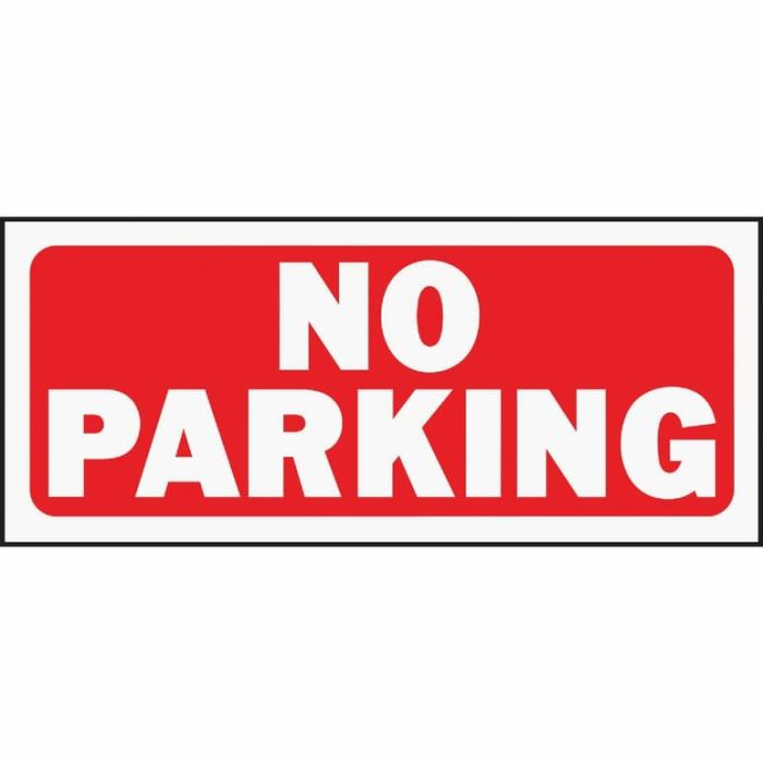 Hy-Ko, Plastic, Sign, 6In X 14In, 1Pk