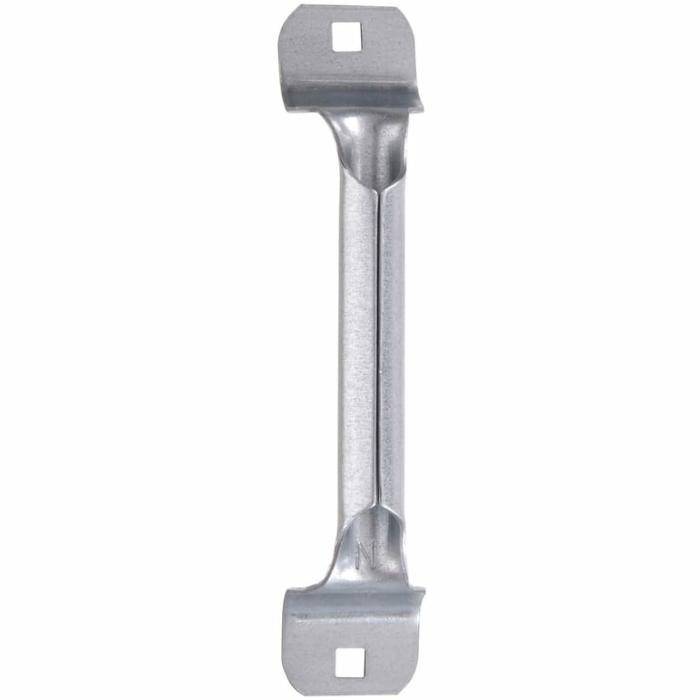 Interior Lift, Garage Door Handle, Galvanized Steel, 7-1/4In, 2Pk