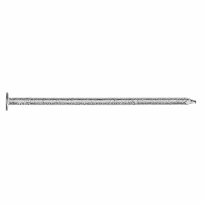 Large Flat Head, Box Nails, Diamond Point, 7D, Hot Dip Galvanized Smooth, 12-1/2 Gauge, 2-1/4In, 50Lb