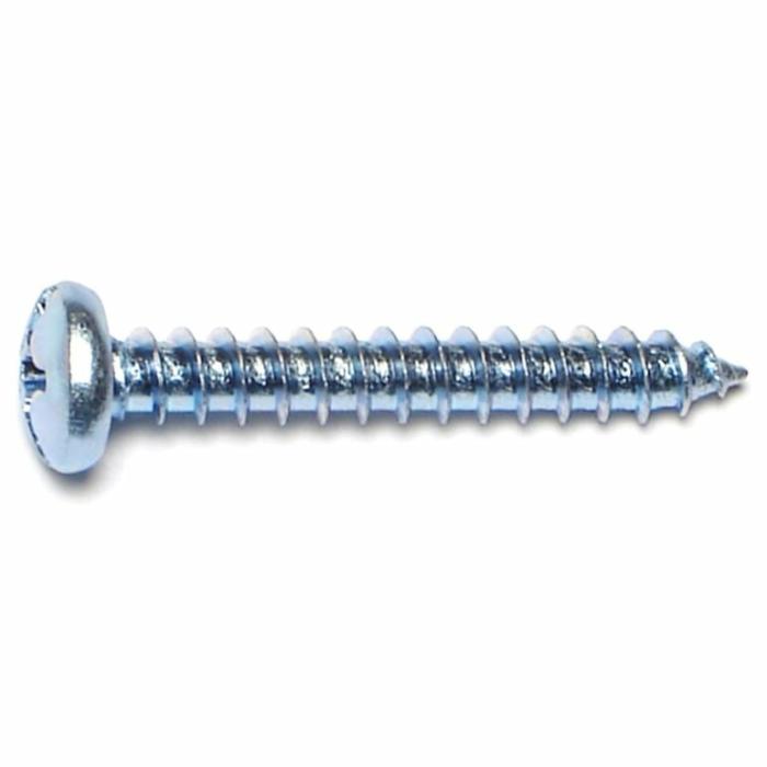 Phillips And Slot Head, Sheet Metal Screw, Full Self Drilling, Steel, 12In X 1-1/2In, 100Pk