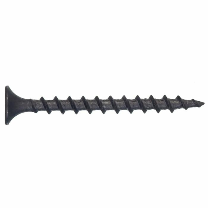 Phillips Head, Drywall Screw, Black Phosphate, Course Thread, 1In X 6In, 1Lb