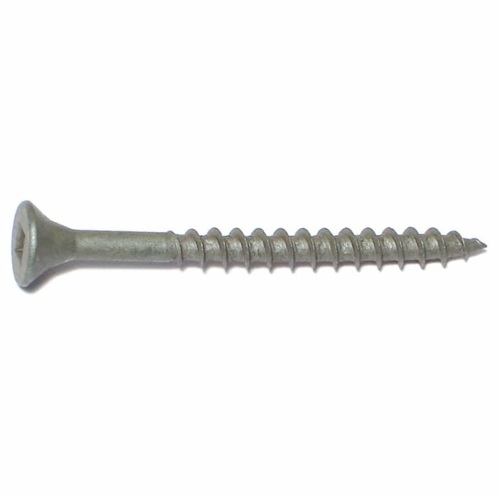 Flat Head-Grade 5, Plow Bolt, Zinc Plated Steel, 7/16In, 50Pk