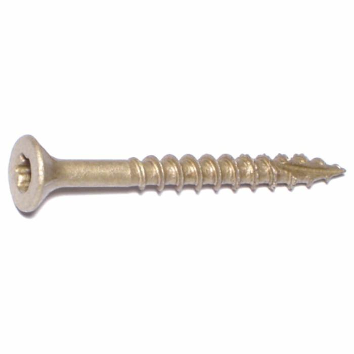 Star Head, Deck Screw, Type 17 Thread, Steel, 1-3/4In X 9In, 5Lb