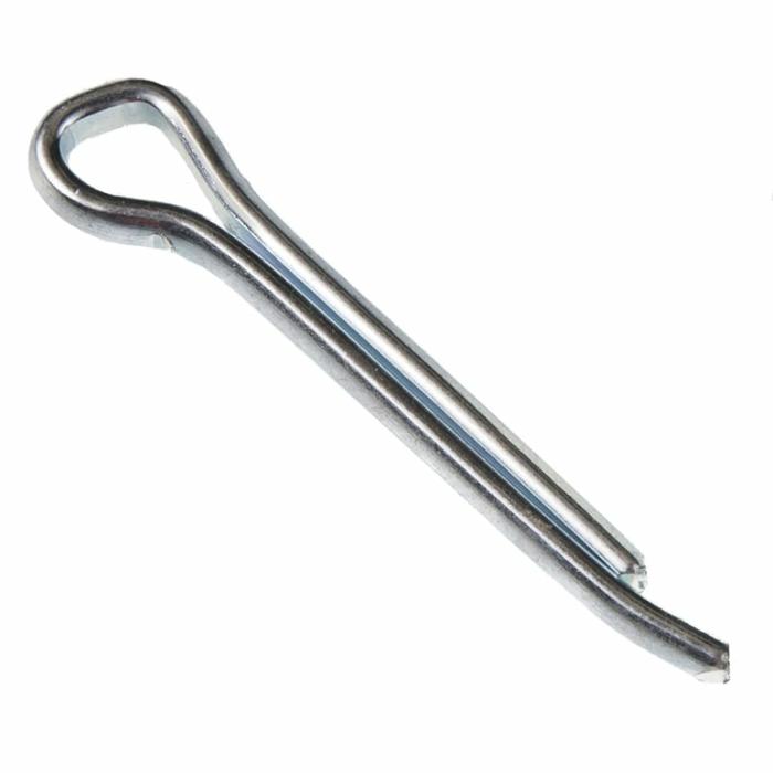 Zinc Plated Steel, Cotter Pins, 1/8In X 1-1/2In, 10Pk