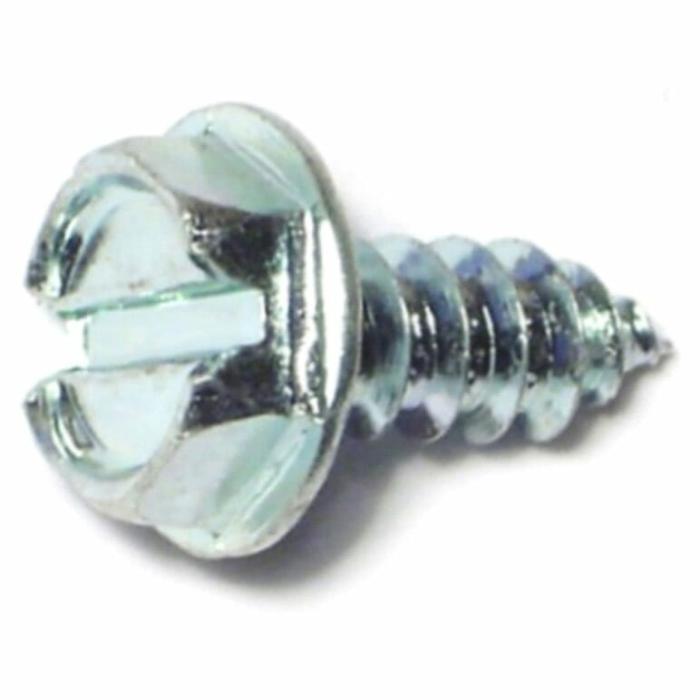 Hex Head, Sheet Metal Screw, Full Self Drilling, Steel, 10In X 1/2In, 100Pk