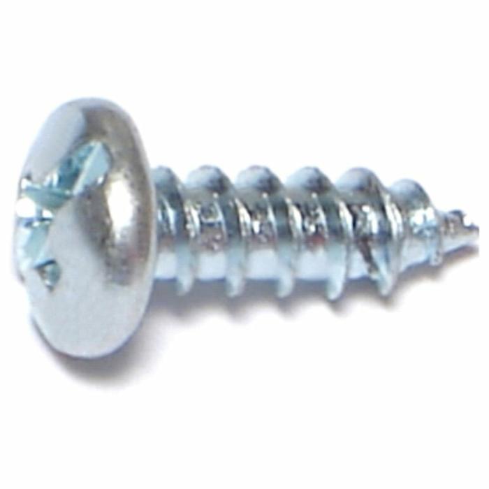 Phillips And Slot Head, Sheet Metal Screw, Full Self Drilling, Steel, 8In X 1/2In, 100Pk