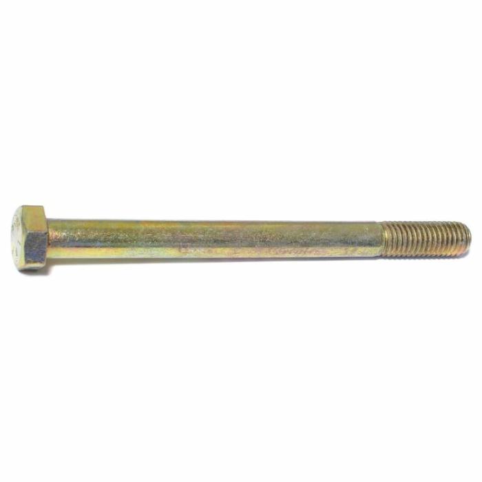 Star Head, Lag Screw, Partial Self Tapping, Steel, Green, 5/16In X 5In, 25Pk